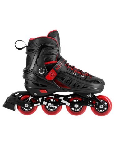Patines In-Line CYPHER – Rendimiento y Estilo en Negro y Rojo  2