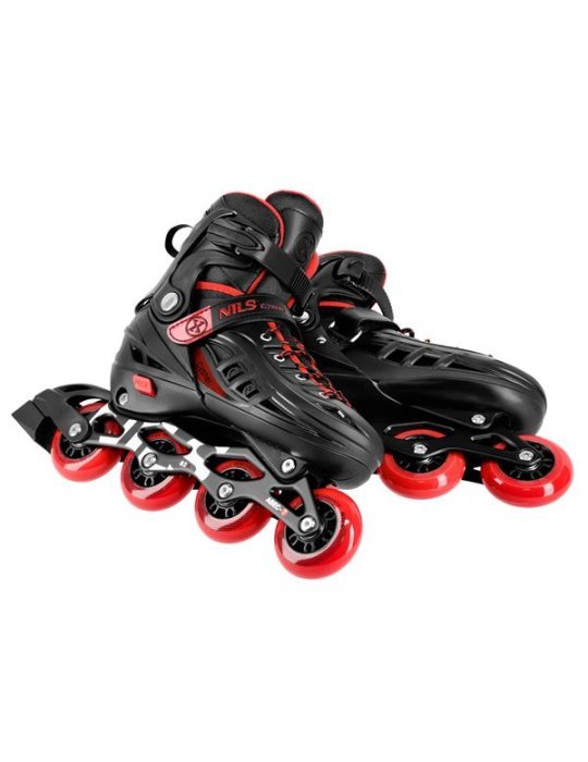Patines In-Line CYPHER – Rendimiento y Estilo en Negro y Rojo 