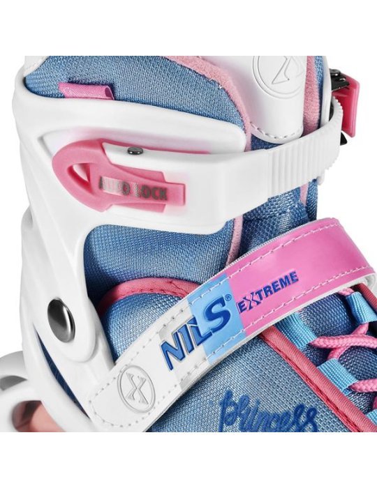 NILS Extreme In-Line PRINCESS skates – Segurança, Conforto e Estilo PATINS EM LINHA 