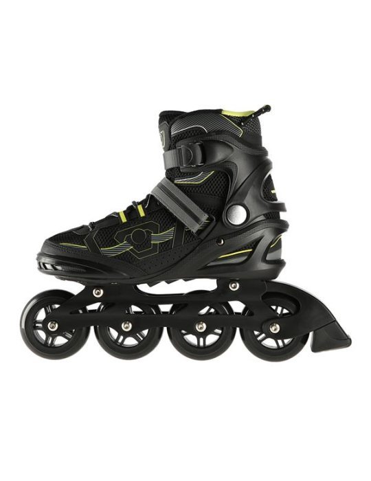 Patines In-Line NILS EXTREME COLOR NEGRO-AMARILLO Institute for Beginners 5 