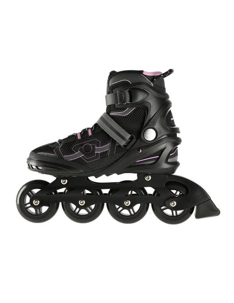 Patines In-Line NILS EXTREME COLOR NEGRO-MORADO 日本語 5 