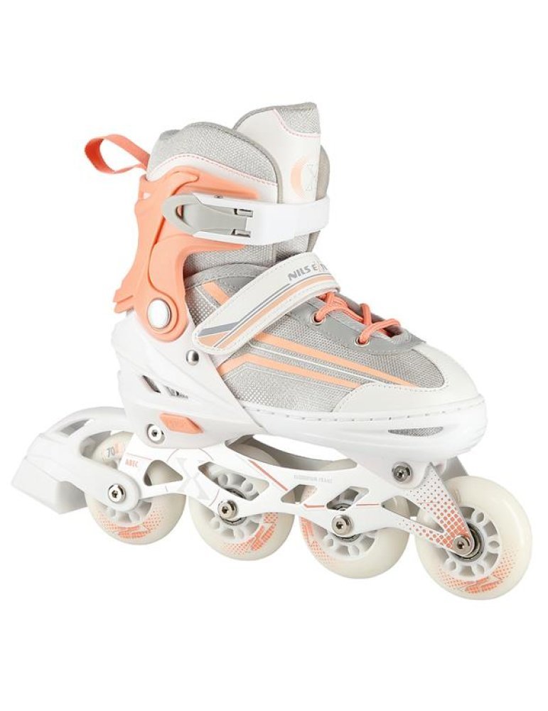 Patins ajustables fille 2in1 NILS – Patins en ligne et artistique 1 