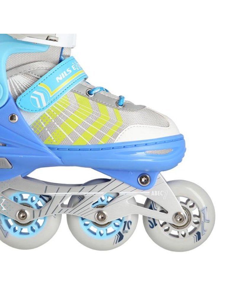 Patines Ajustables 4 en 1 NILS EXTREME BLUE 8 