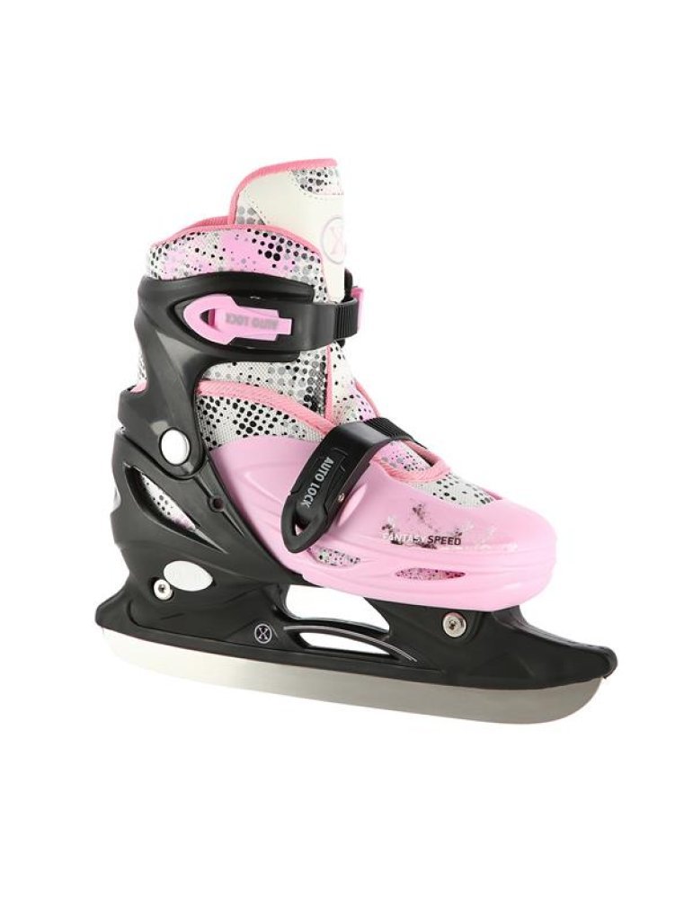 4 in 1 regolabile rosa Nils Extreme - ghiaccio, linea, quad e 3 ruote in uno 10 