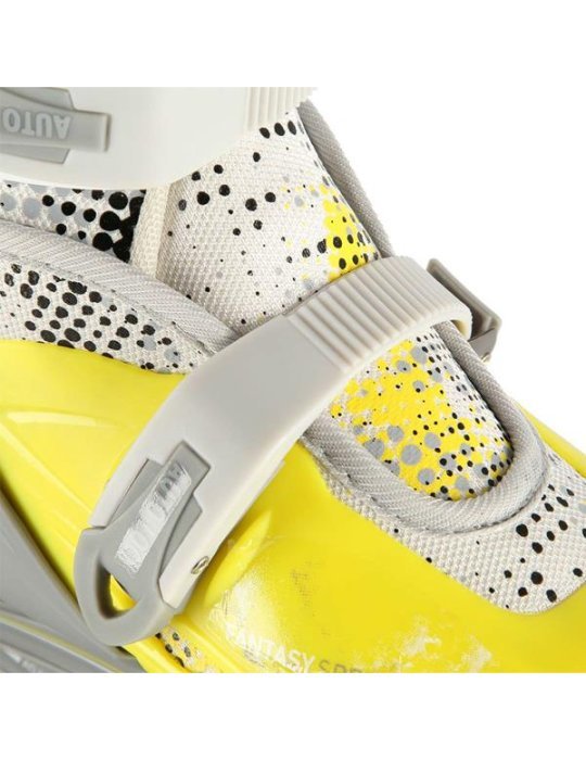 Pattini regolabili 4 in 1 - Quad Line Ice Nils Extreme Yellow 10 