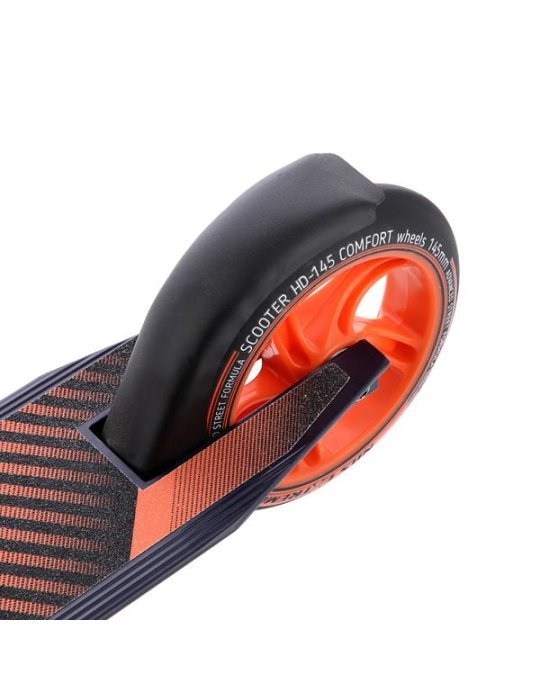Lightweight folding skater NILS EXTREME GRAPHITE-ORANGE 6 