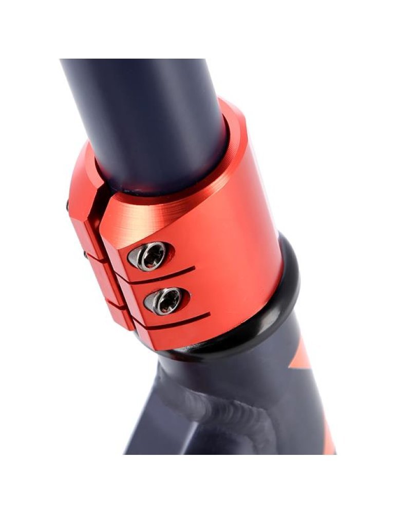 Skater pliant léger NILS EXTREME GRAPHITE-ORANGE 7 