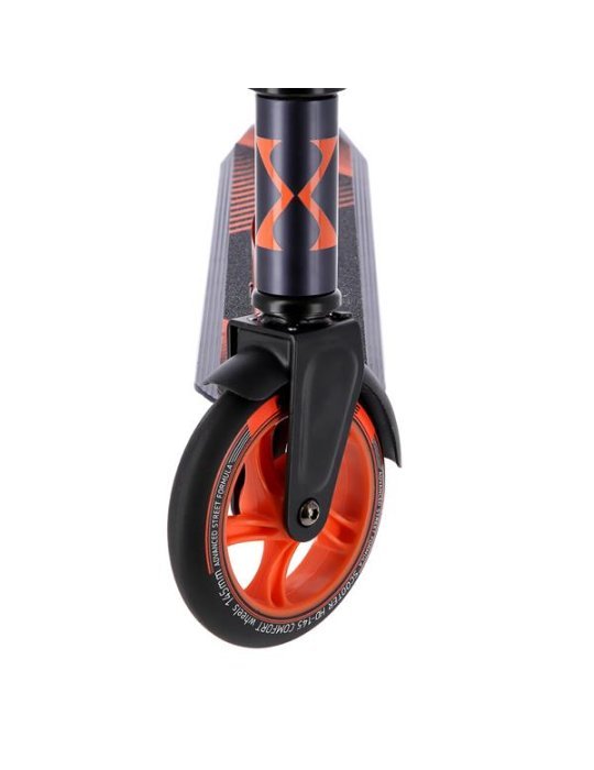 Lightweight folding skater NILS EXTREME GRAPHITE-ORANGE 8 