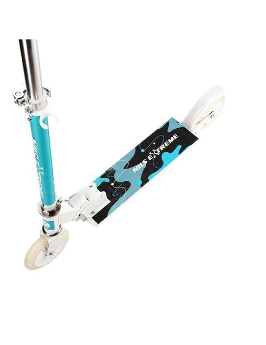 Monopattino pieghevole per bambini Nils Fun Blue - leggero, resistente e regolabile 5 