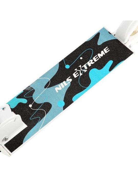 Monopattino pieghevole per bambini Nils Fun Blue - leggero, resistente e regolabile 6 