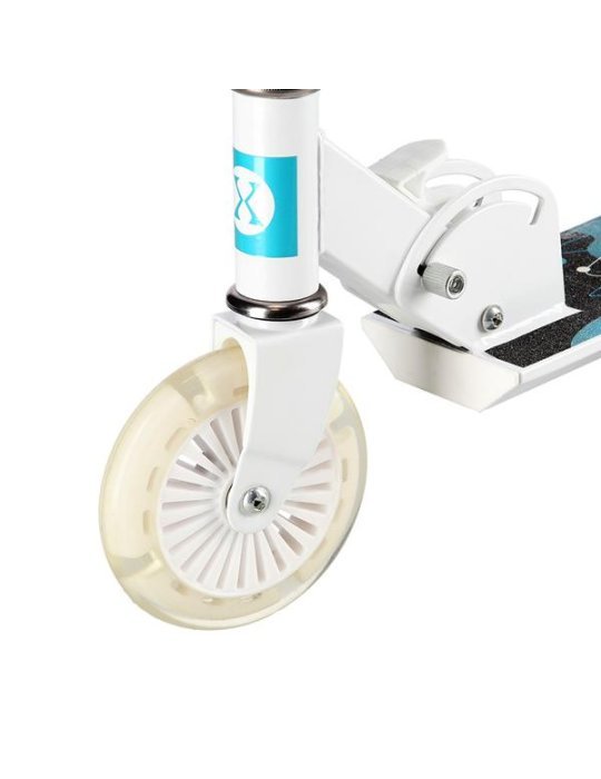 Monopattino pieghevole per bambini Nils Fun Blue - leggero, resistente e regolabile 7 