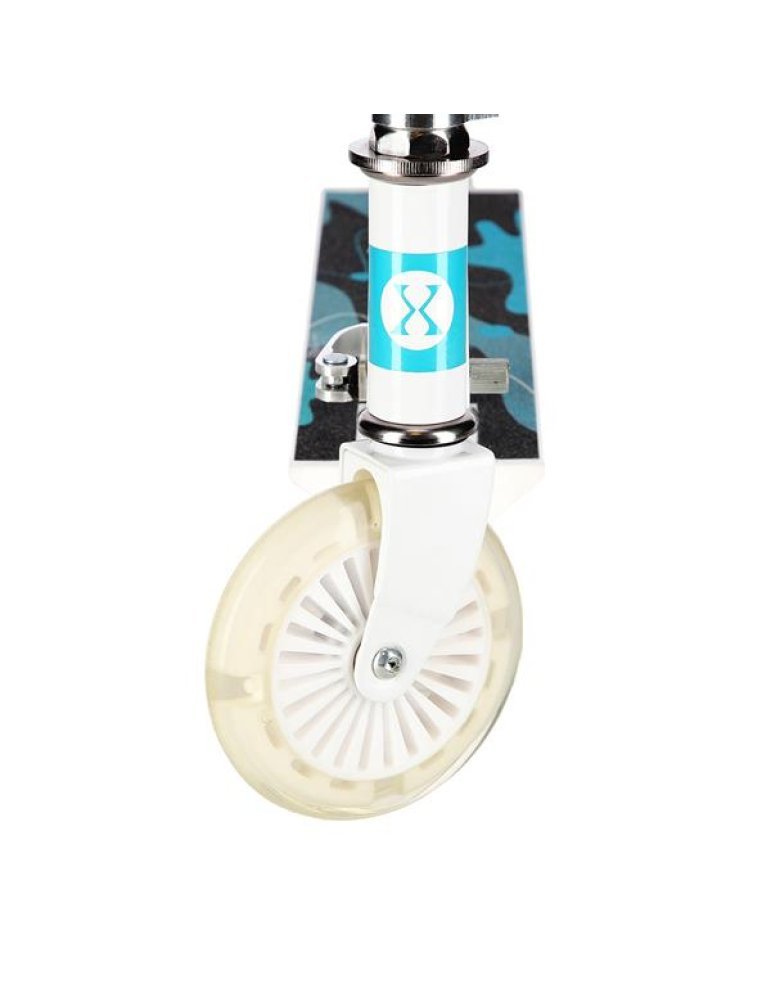 Nils Fun Blue Plegable Child Patine - Léger, résistant et ajustable 9 