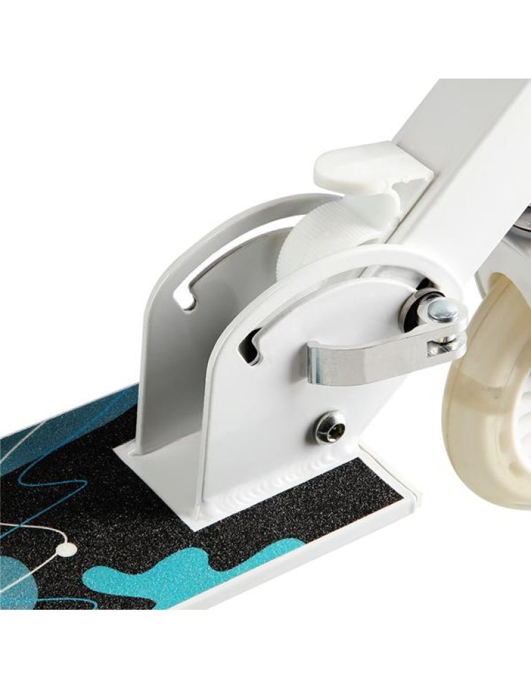 Monopattino pieghevole per bambini Nils Fun Blue - leggero, resistente e regolabile 10 