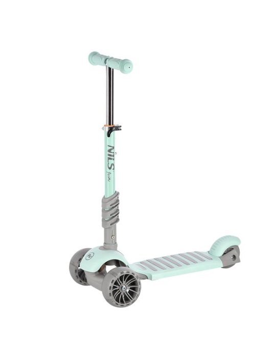 Patinete 2 en 1 Nils Fun - Scooter y Correpasillos con Luces LED 2 