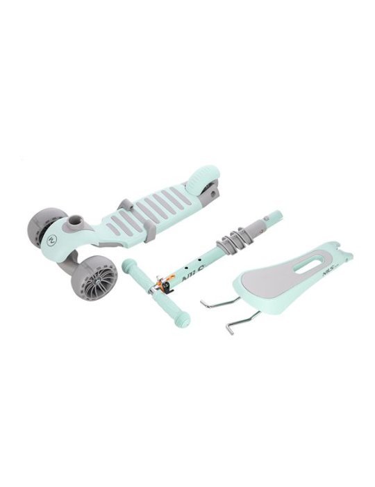 Patinete 2 in 1 Nils Divertimento - Scooter e Corridoi con luci a LED 11 