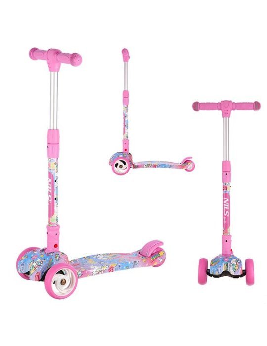 Baby skater 3 Ruedas Nils Fun HLB15 Rosa - Brilla et Enjoy y 2 