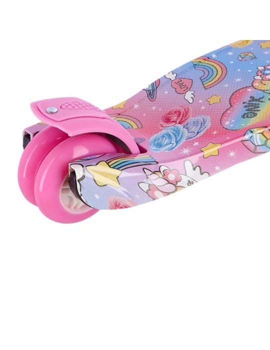 Pattinaggio per bambini 3 Ruedas Nils Divertimento HLB15 Rosa - Brilla e godere y 10 