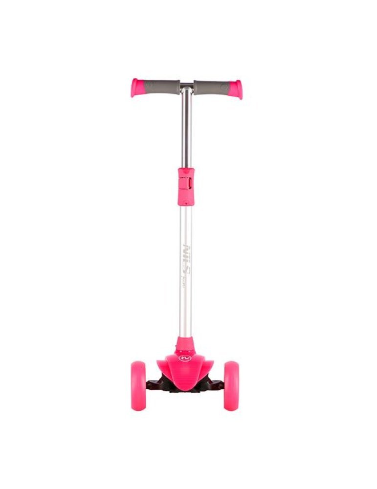 Nils Fun Pink Adjustable Baby Scooter - Light, Safe and Fun 6 