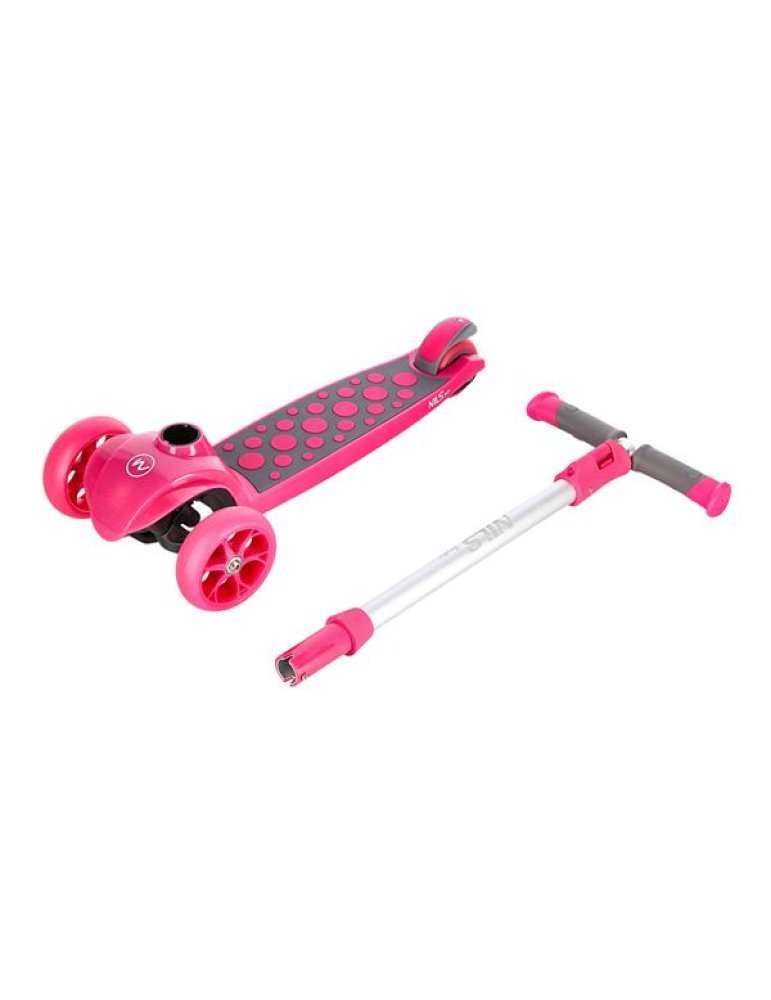 Nils Fun Pink Ajustable Baby Patine - Light, Safe et Fun 10 