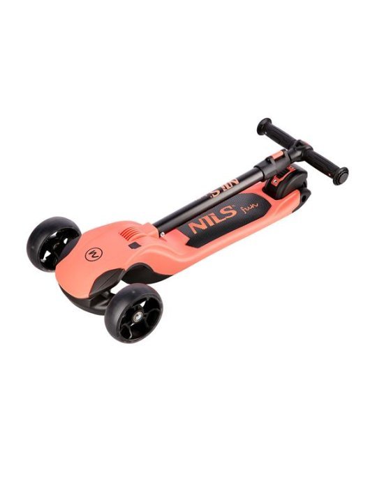 Patinete Infantil Plegable Nils Fun HLB122 - Ligero y Seguro para Niños 