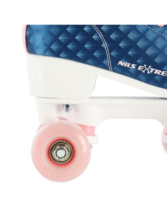 Patins à 4 roues Nils Extreme Blue - Patins sûrs pour débutants 5 