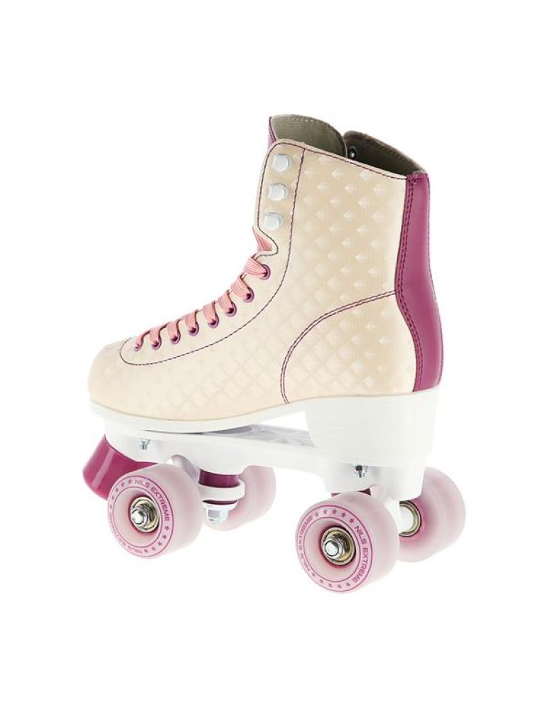 NQ14198 CREAMY SIZE 40 ROLLER SKATES NILS EXTREME 2 