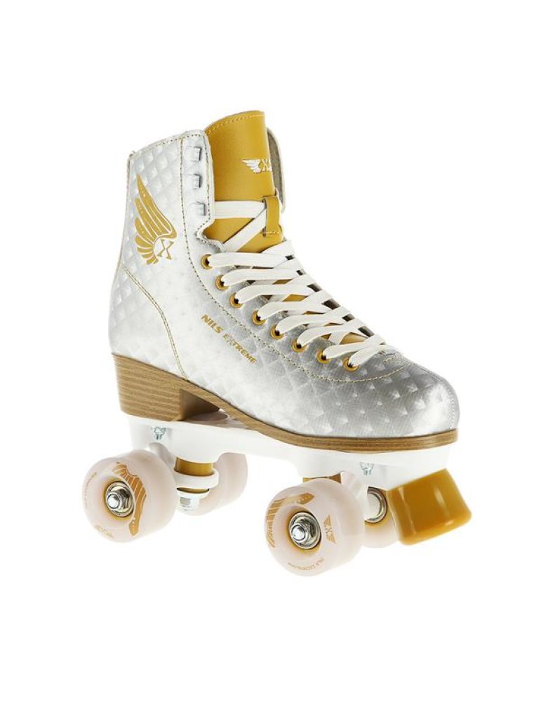 Patines 4 roues Nils Extreme Silver-Gold - patins Initiation Insurance 1 