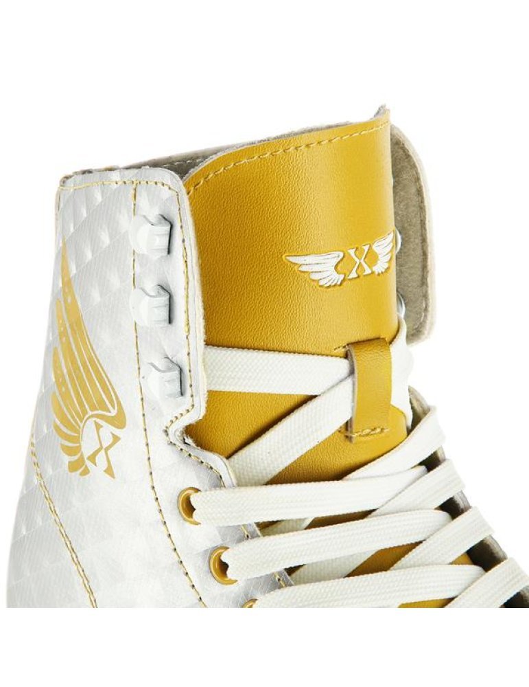 Patines 4 Ruote Nils Extreme Silver-Gold - skates Initiation Insurance 7 