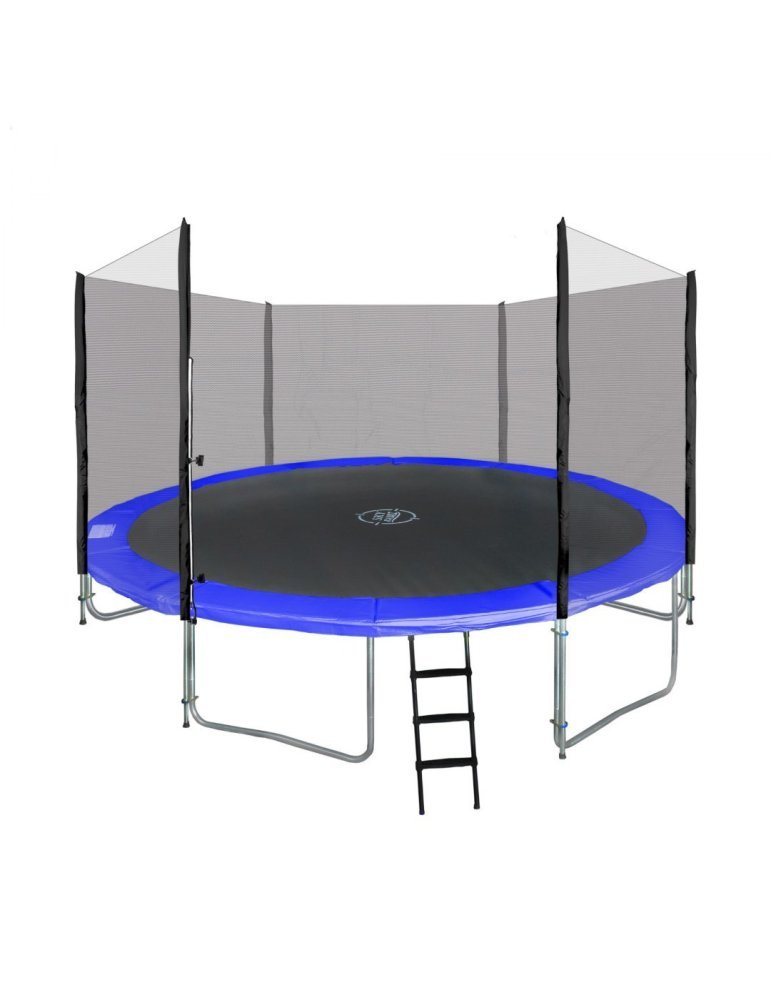 Elastic bed XL 427 cm (14Ft) – Steel reinforced with Red and Staircase 2 