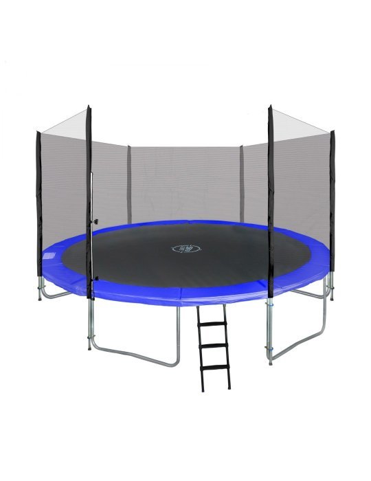 Elastic bed XL 427 cm (14Ft) – Steel reinforced with Red and Staircase 2 