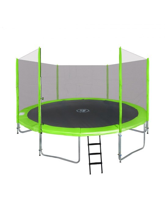 Cama Elástica 427 cm (14Ft) | Red de Seguridad y Estructura Reforzada 