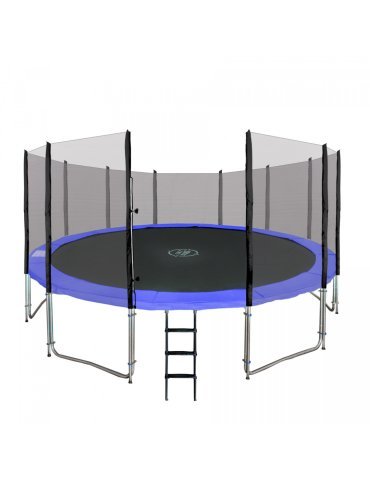 Cama Elástica 487 cm (16Ft) | Seguridad y Gran Superficie de Salto  2