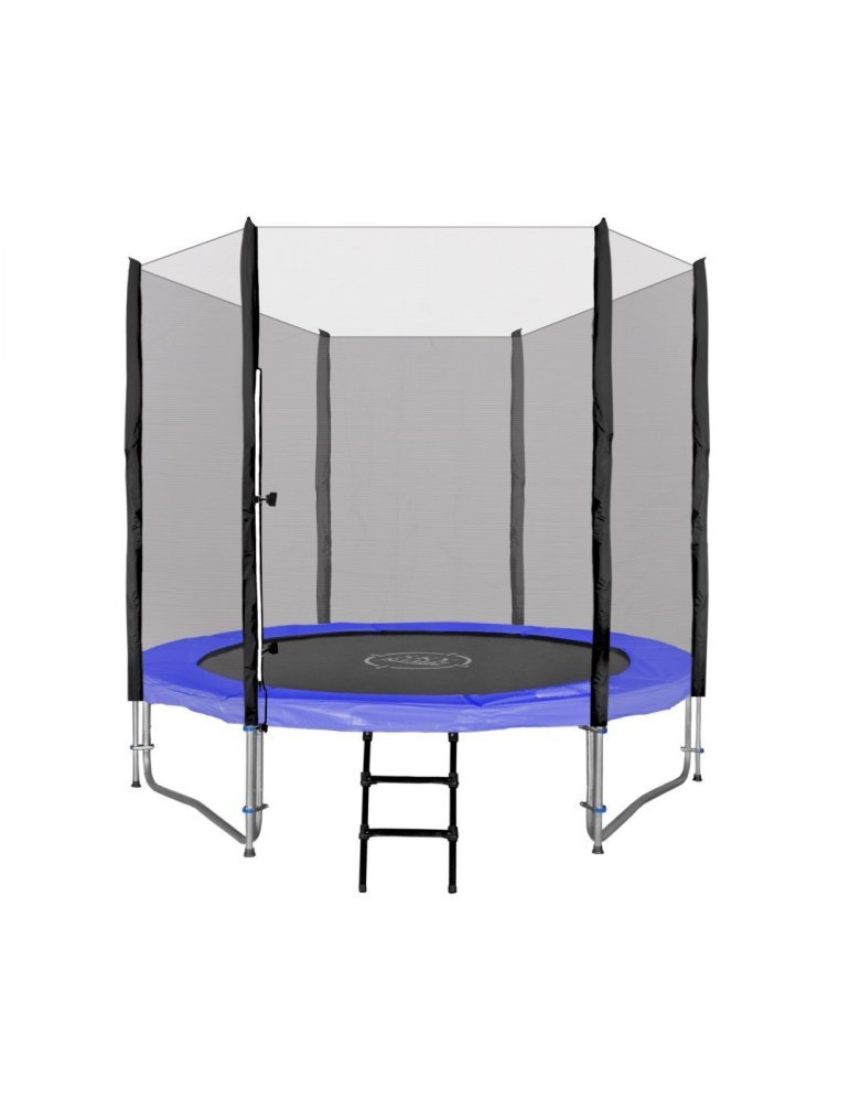Trampolim 244 cm (8 pés) |Rede de Segurança e Estrutura Reforçada TRAMPOLIM 