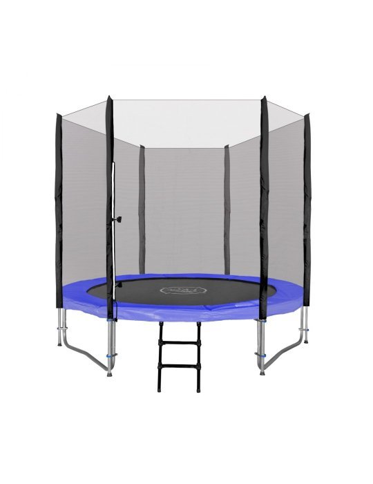 Trampolim 244 cm (8 pés) |Rede de Segurança e Estrutura Reforçada TRAMPOLIM 