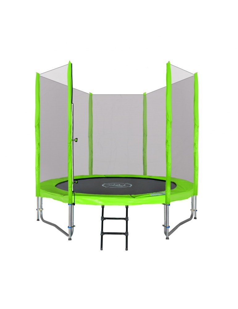 Trampolim 244 cm (8 pés) |Rede de Segurança e Estrutura Reforçada TRAMPOLIM 