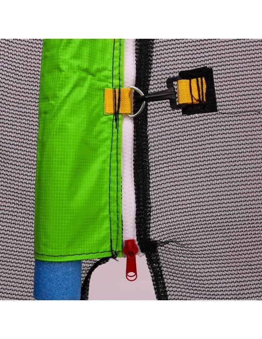 Trampolim 244 cm (8 pés) |Rede de Segurança e Estrutura Reforçada TRAMPOLIM 