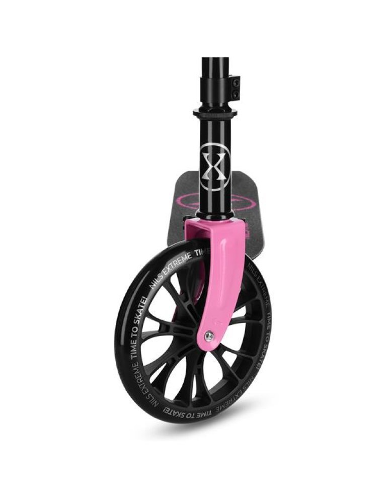 Patinete Plegable Nils Extreme HM1302 Rosa | Ligero y Ajustable 