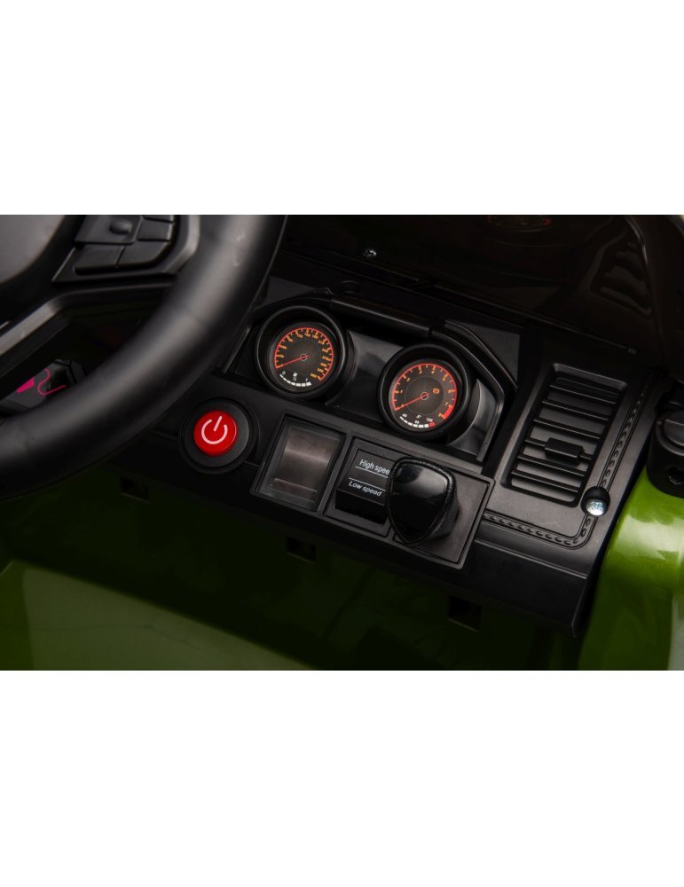 Fuori strada MOUNTAIN 12V – Auto per bambini all-terrain con sospensioni e luci a LED 64 