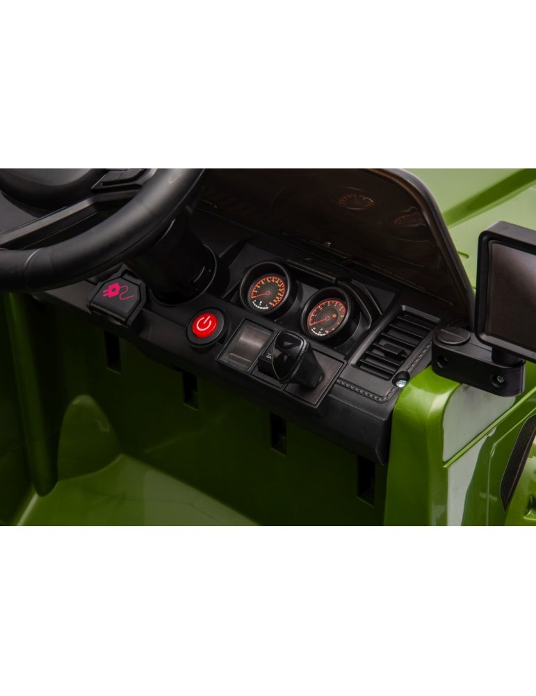 Fuori strada MOUNTAIN 12V – Auto per bambini all-terrain con sospensioni e luci a LED 99 