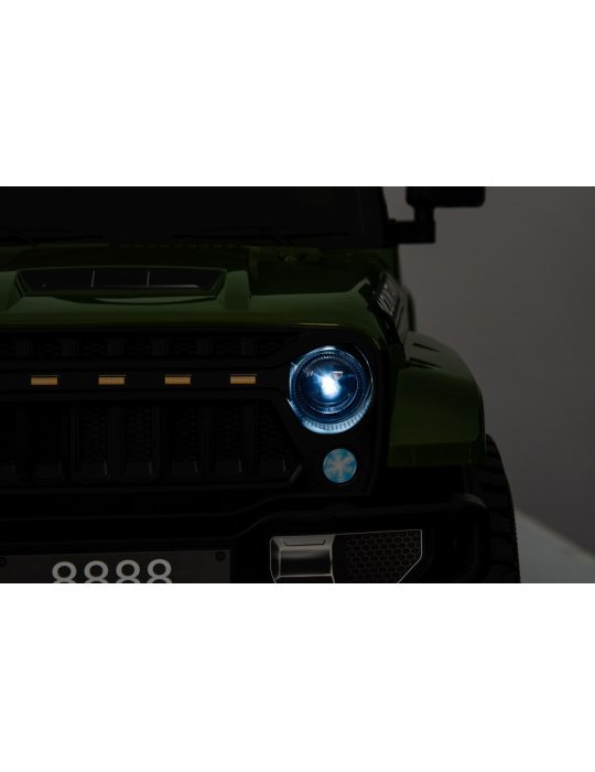 Off Road MOUNTAIN 12V – Carro infantil todo-terreno com luzes LED CARROS ELÉTRICOS PARA CRIANÇAS 