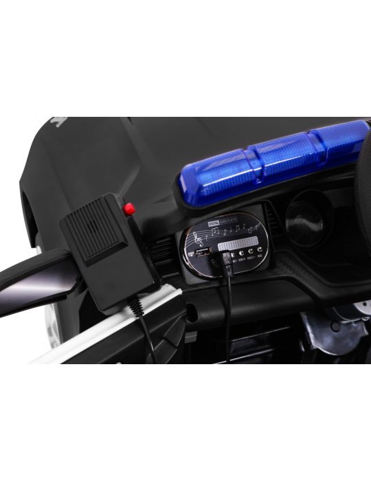 Sport GT Polícia 12V |Carro de polícia infantil com luzes e sirene CARROS ELÉTRICOS PARA CRIANÇAS 