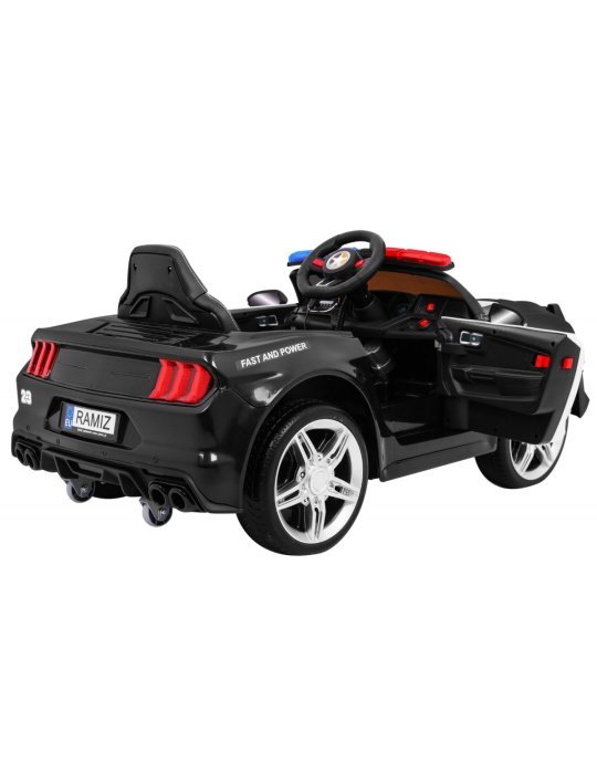 Sport GT Police 12V | Coche Infantil de Policía con Luces y Sirena 