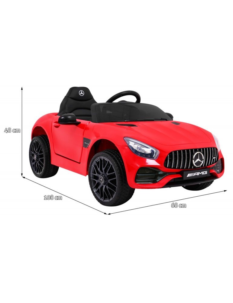 Mercedes Benz GT 12V – Auto elettrica per bambini con telecomando 2  - Vista 1