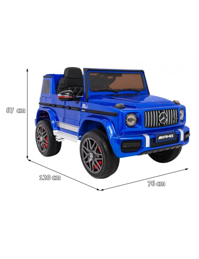 Mercedes AMG G63 12V – Coche Infantil con Pintura Metalizada y Lujo 