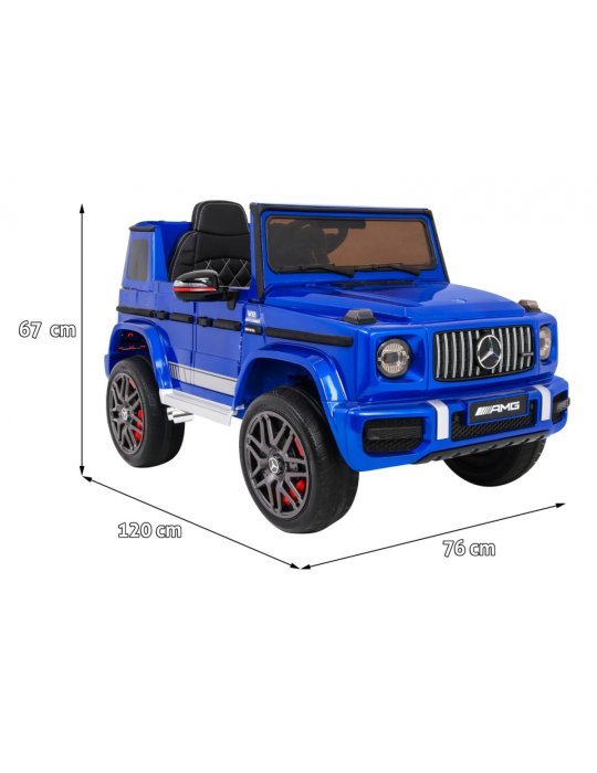 Mercedes AMG G63 12V – Coche Infantil con Pintura Metalizada y Lujo 