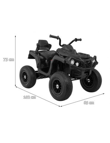 Quad ATV Infantil 12V Δ Ruedas de Aire y Suspensión Reforzada 2  2
