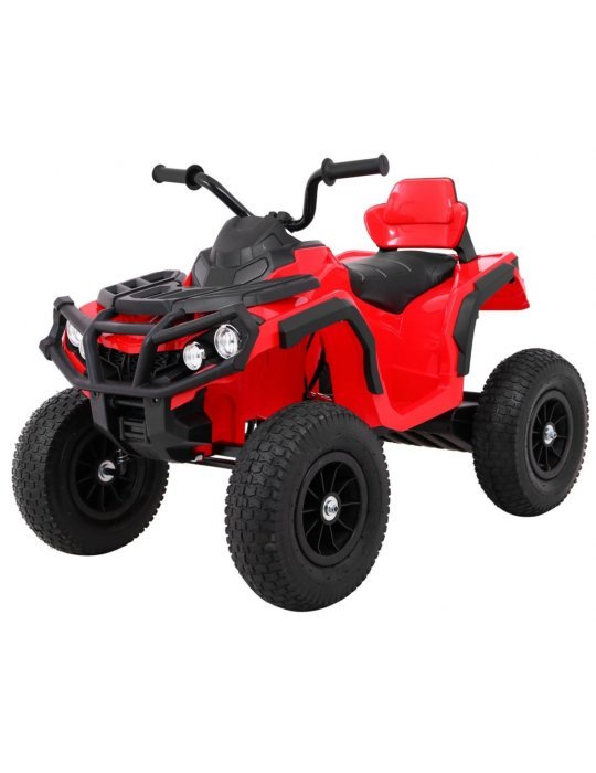 Quad ATV Infantil 12V – Ruedas de Aire Suspension Reforzada Low Cost 