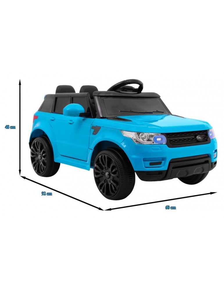 Avviare 12V SUV elettrico per bambini – con manico e luci LED 2  - Vista 1