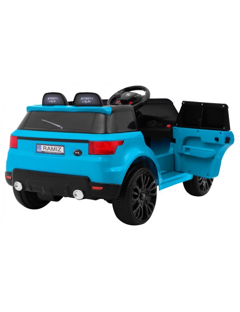 Avviare 12V SUV elettrico per bambini – con manico e luci LED 9  - Vista 8