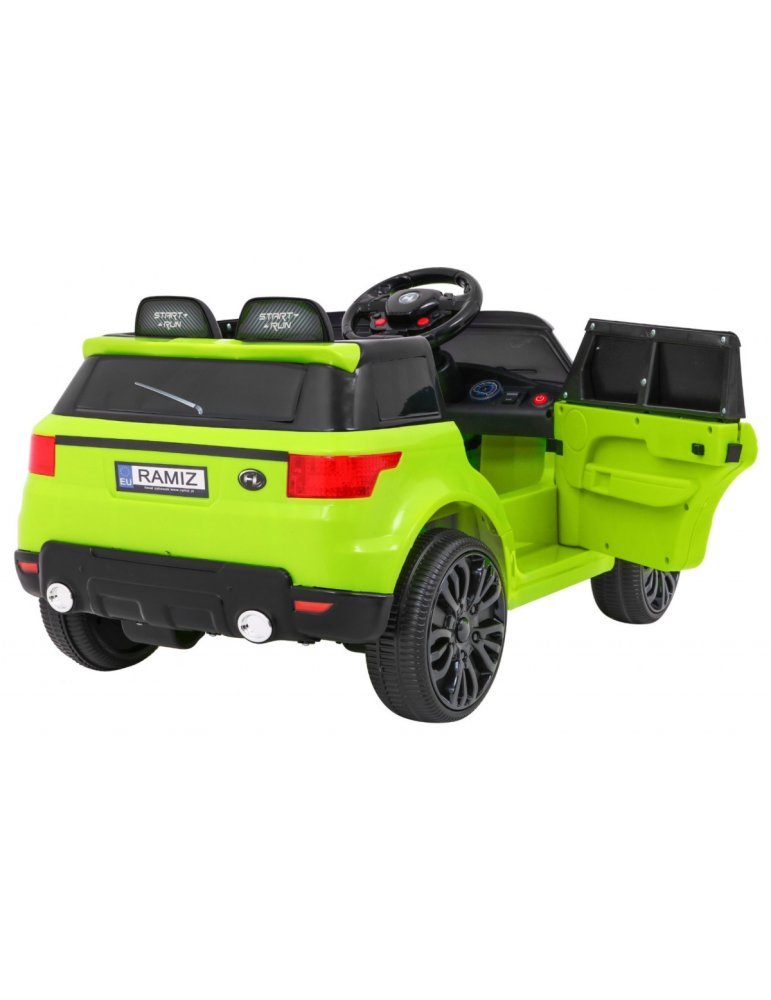 Avviare 12V SUV elettrico per bambini – con manico e luci LED 7  - Vista 6